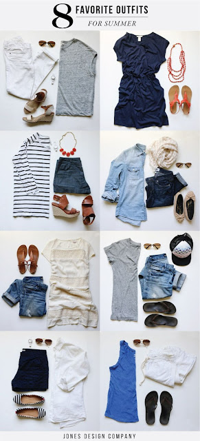 8 Favorite Outfits for Summer (with links for sources!) 