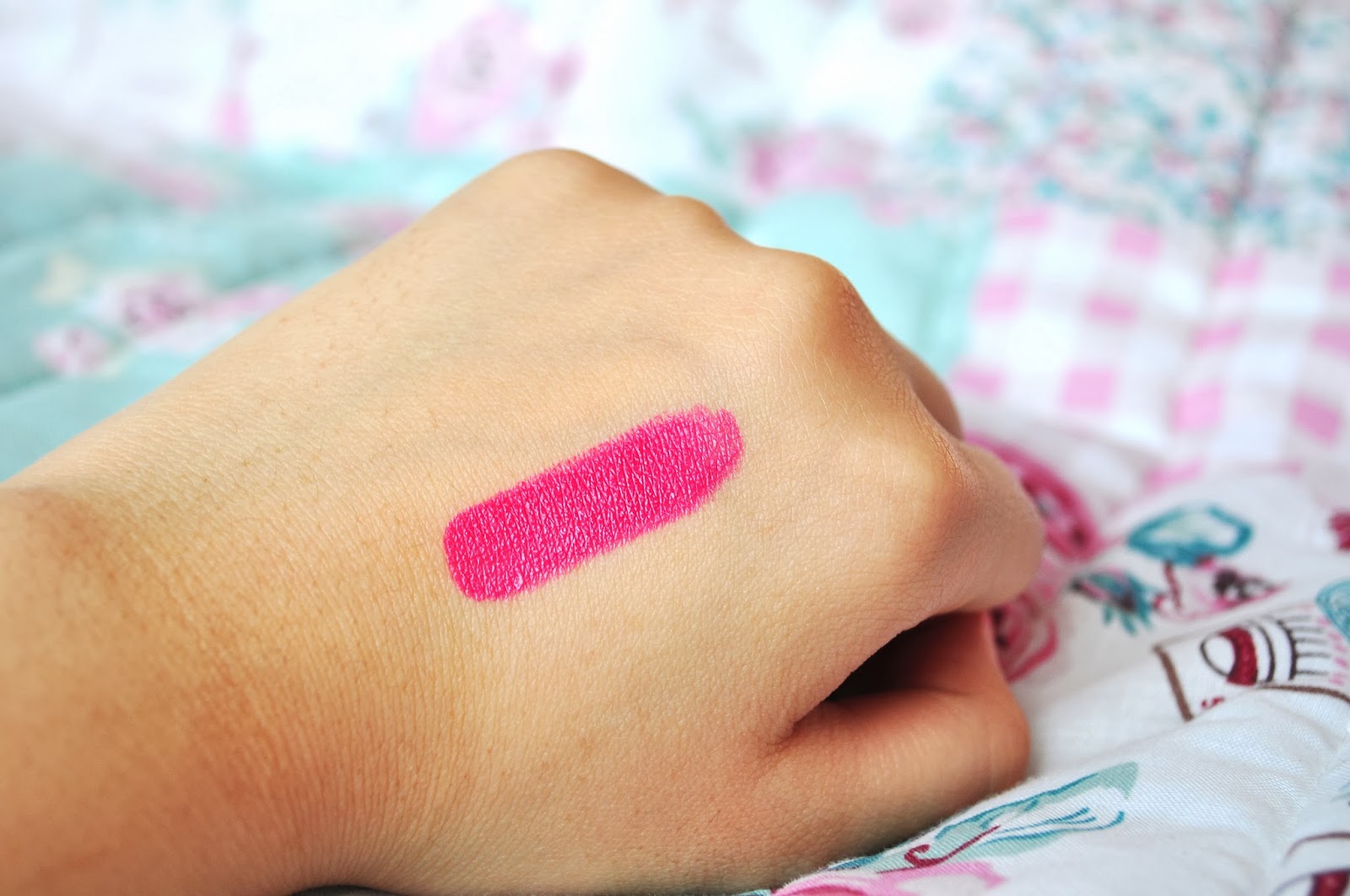 Swatch, Pink shades for Asian skin, MAC Lipsticks, Girl About Town MAC Lipstick