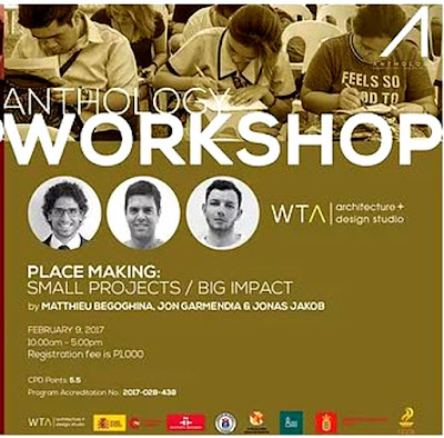 The workshop title: SMALL PROJECTS / BIG IMPACT