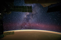 milky way from iss