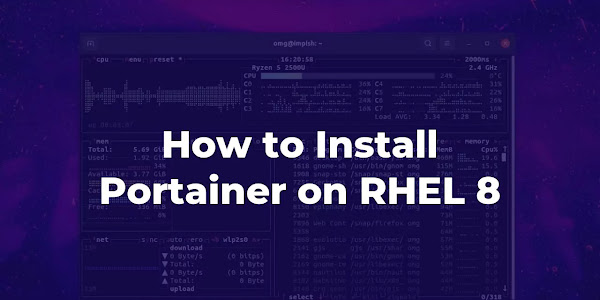 How to Install Portainer on RHEL 8
