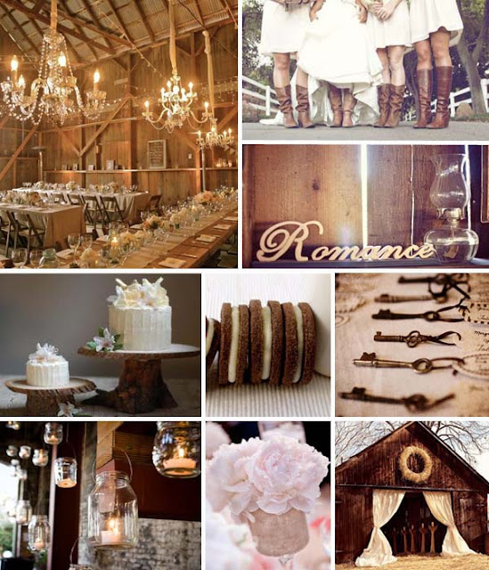 RusticRomance wedding rustic Brown and White Rustic 3 months ago