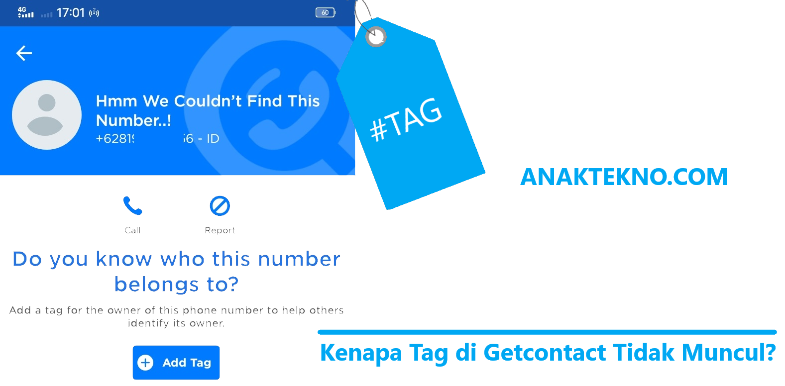 Kenapa Tag di Getcontact Tidak Muncul?