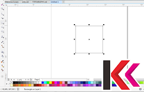 Cara Membuat Tipografi Huruf pada Wajah Dengan Coreldraw