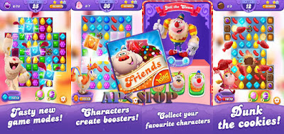Download Candy Crush Friends Saga MOD apk v1.170.7 (Unlimited Moves/Lives) for Android 