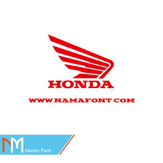 Nama Font Logo Honda Download