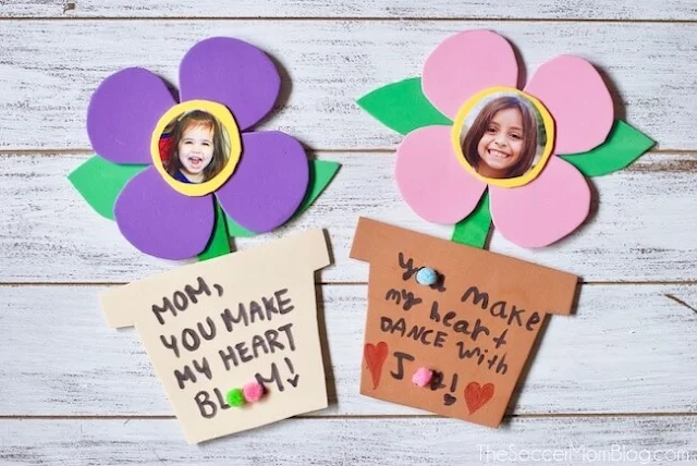 Flower Pot Picture Craft