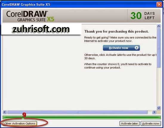 cara install dan aktivasi CorelDraw X5