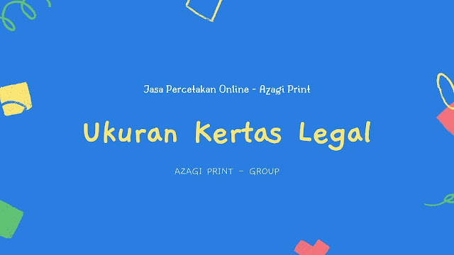 ukuran kertas legal