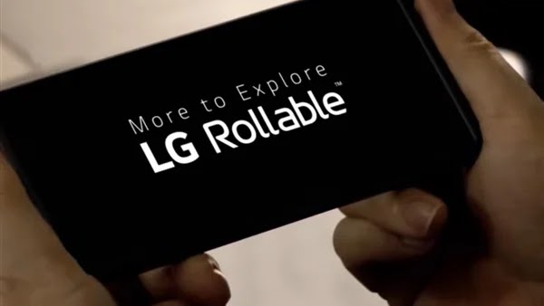 LG unveils the world's first foldable smartphone .. photos