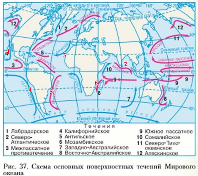 Калифорнийское течение холодное