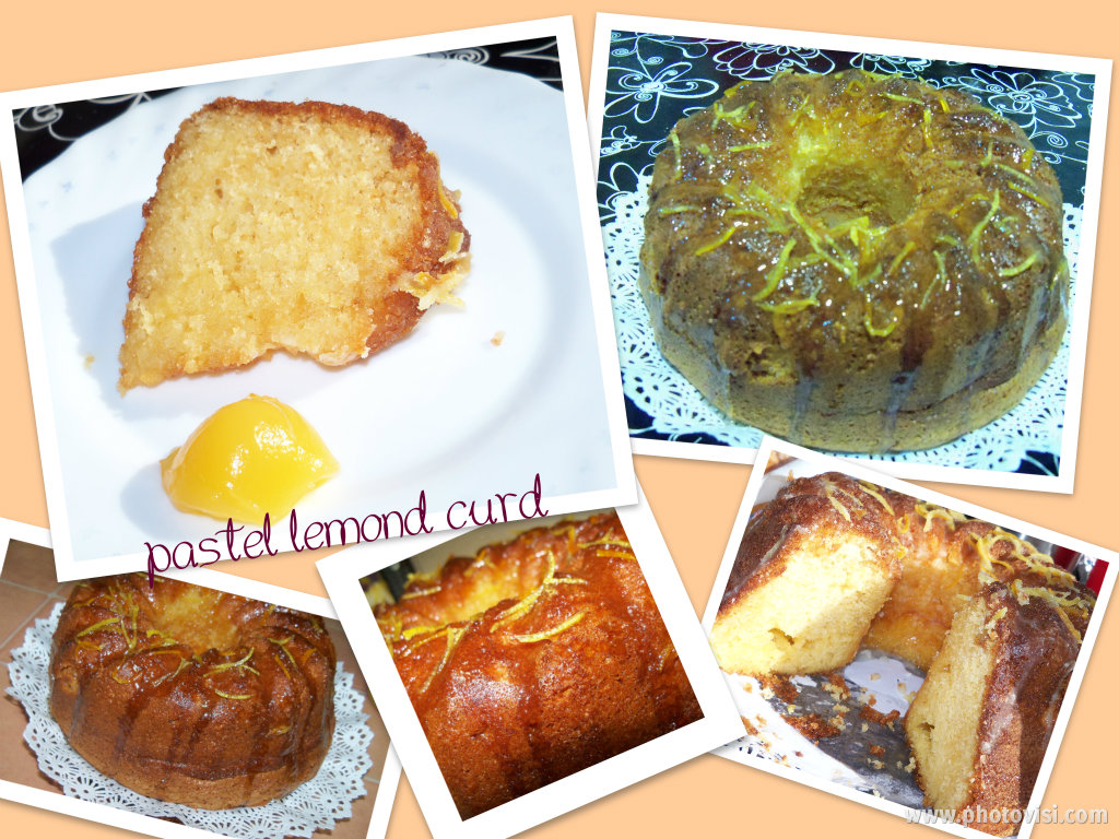 cocinando con Teruca: Bundt cake de lemond curd con glaseado de ...