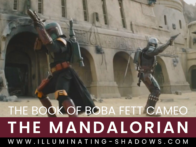 The Mandalorian Cameo in The Book of Boba Fett - Chapter 7 - Picture of Mandalorian Din Djarin with Boba Fett