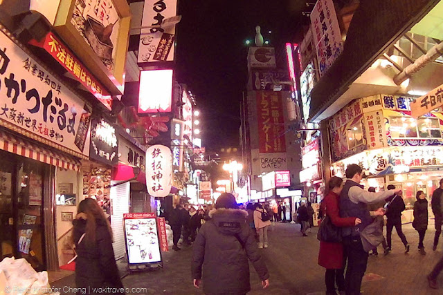 Dotonbori Street in Osaka, Japan