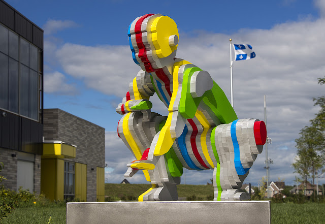 Francis Montillaud, art public, sculptures, intégration des arts à l'architecture