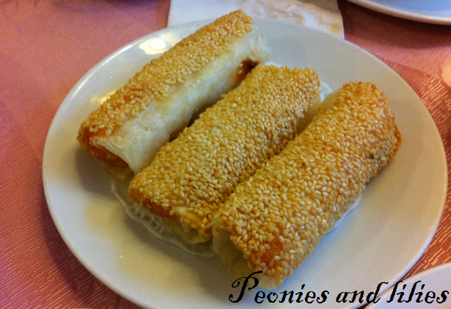 Ding hao restaurant review, London chinatown, Dim sum, Wafer wrapper king prawns