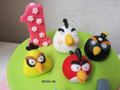 Angry Birds Birthday Cake on Four Of The Main Angry Birds Characters  Though They Are Angry  They