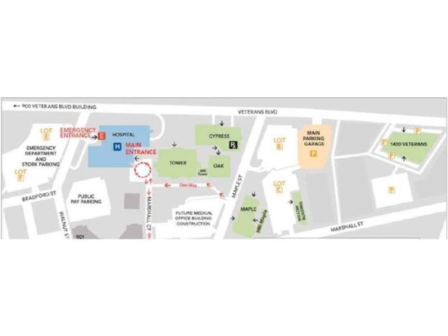 kaiser roseville campus map