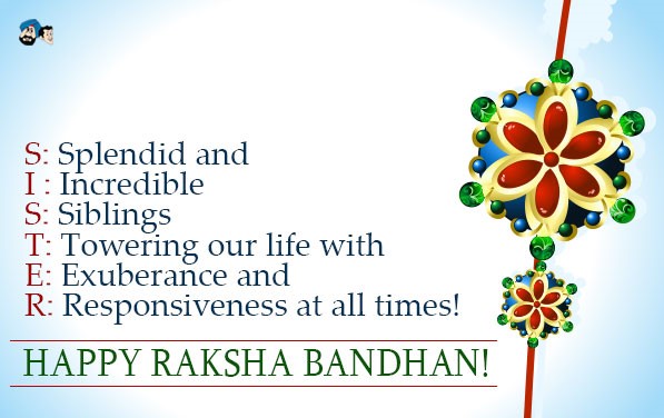 Beautiful Happy Raksha Bandhan Images and shayari