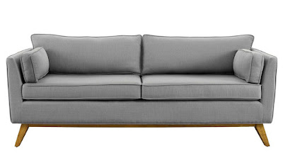 affordable modern gray couch