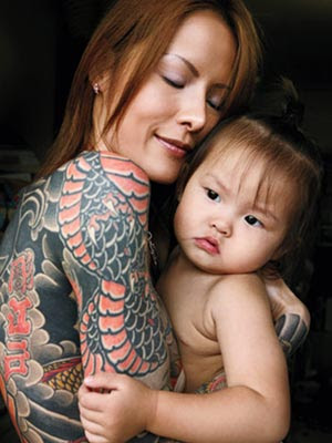 Japanese Girls Tattoos