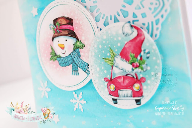 scrapbooking cardmaking handmade rękodzieło kartka kartki boże narodzenie święta bożego narodzenia merry christmas i love digi ilovedigi papierowe skarby karta z życzeniami wesołych świąt 