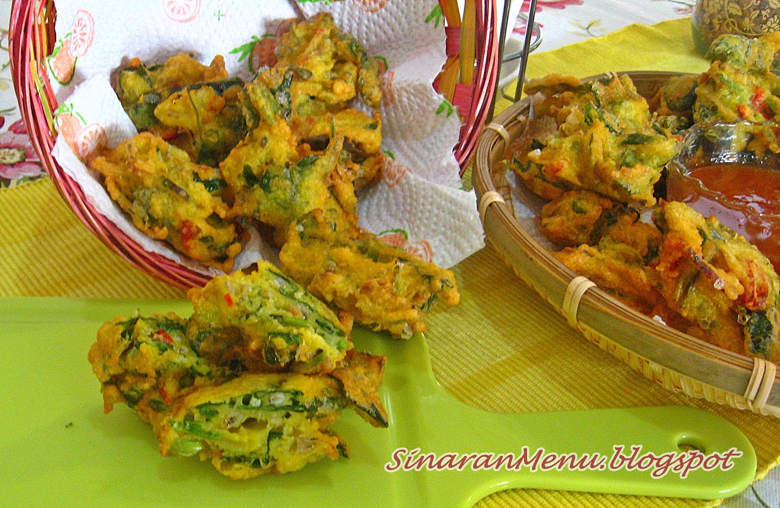 Cucur Kangkung