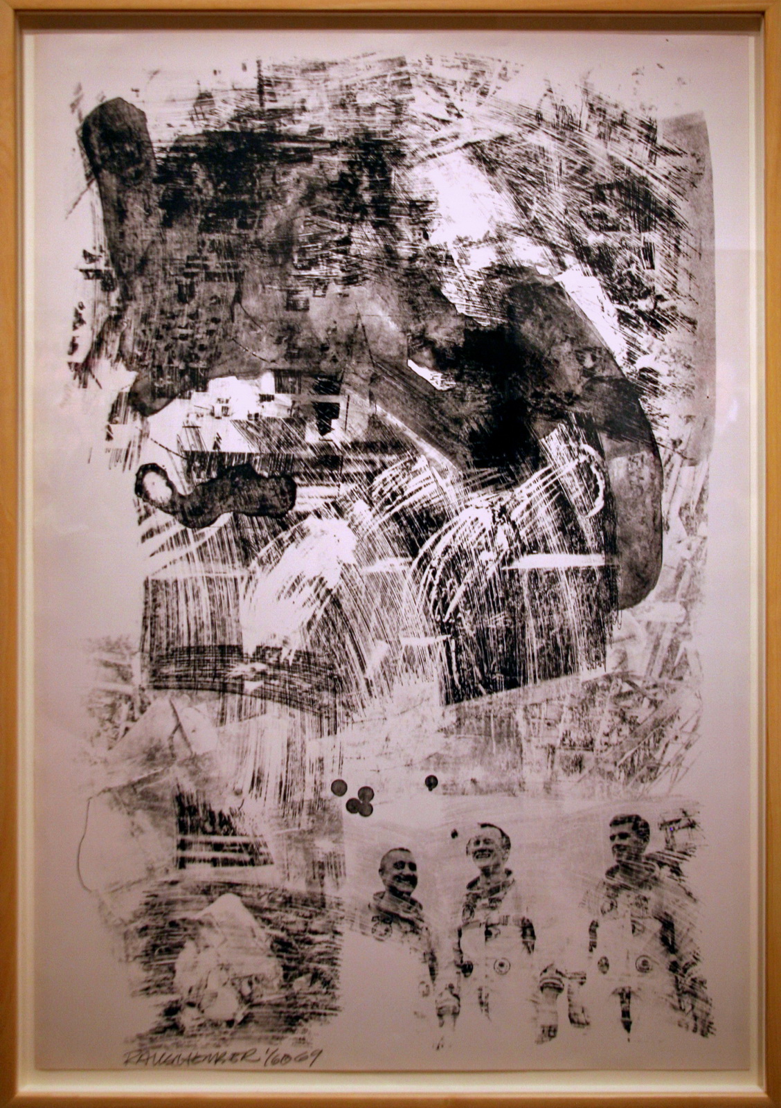 Brake, 1969, Lithograph on paper by Robert Rauschenberg