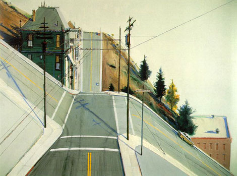 Wayne Thiebaud (cityscapes)