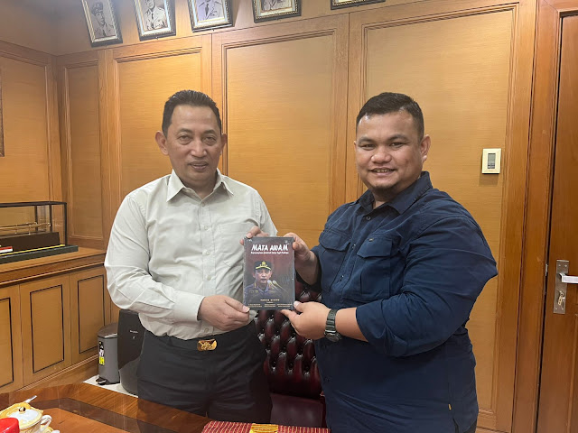 Fawer Sihite Tulis Buku Tentang Kepemimpinan Kapolri, Jenderal Listyo Sigit Prabowo Ucapkan Terimakasih