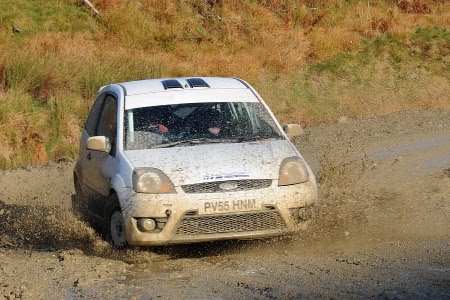 concentrated on getting used to the Ford Fiesta ST's power and handling