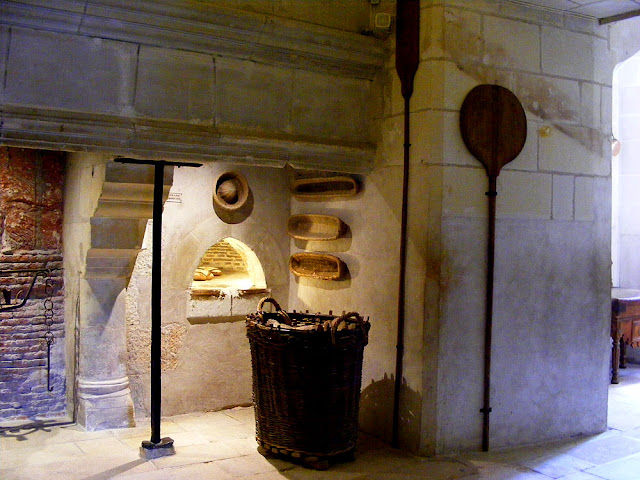 Bread oven in the kitchens of the Chateau of Chenonceau, Indre et Loire, France. Photo by Loire Valley Time Travel.