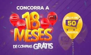 Cadastrar Promoção Smart 18 Meses Compras Grátis Supermercados Smart 18 Anos