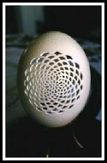 Egg shell art