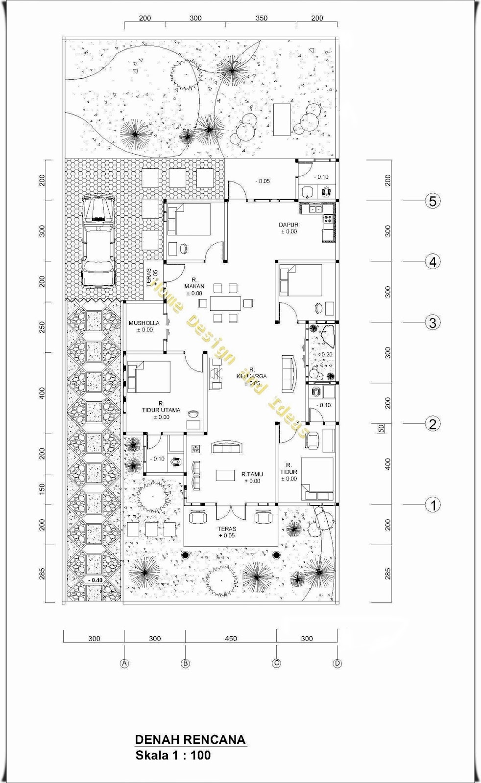 Desain Rumah Indonesia Desain Rumah Ukuran Tanah 10 X 30