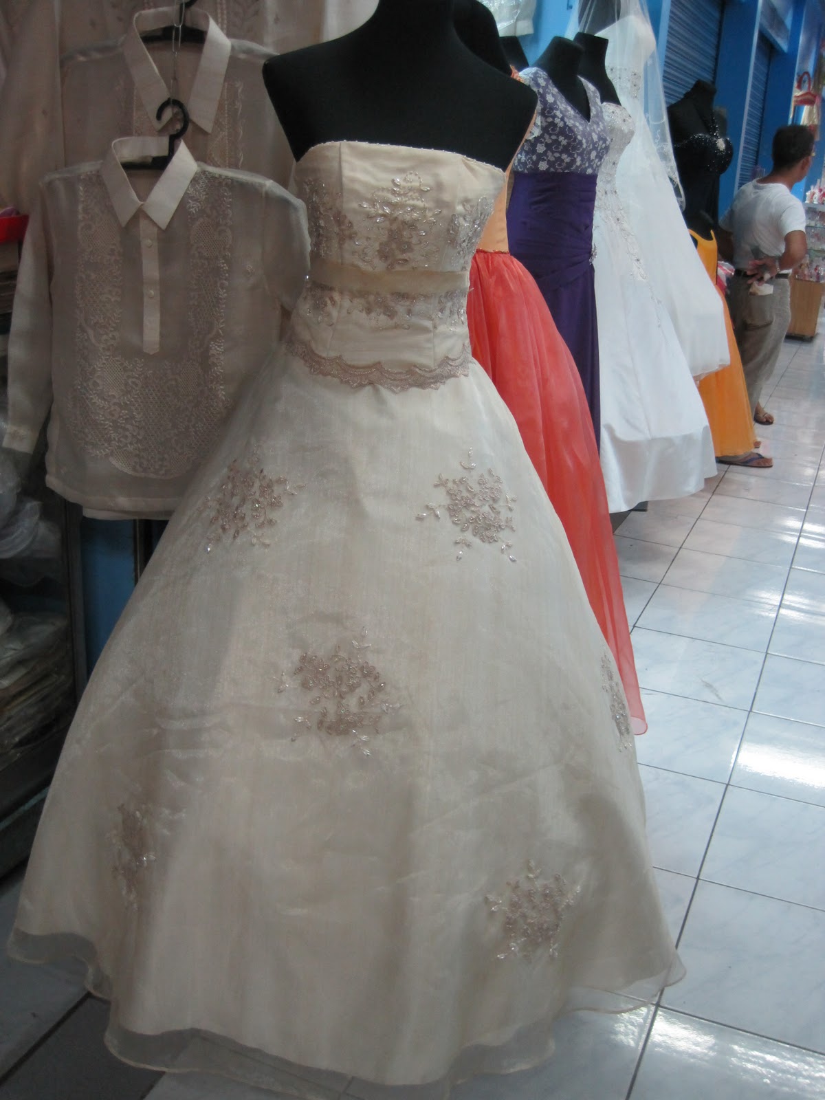 Wedding dress in divisoria