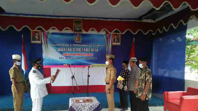 SEKDES Windurojo Kec.Kesesi Resmi Di Lantik.