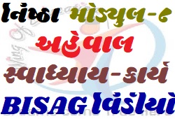 NISHTHA Online Talim Module-8 Aheval, Swadhyay Kary And BISAG Video-www.wingofeducation.com