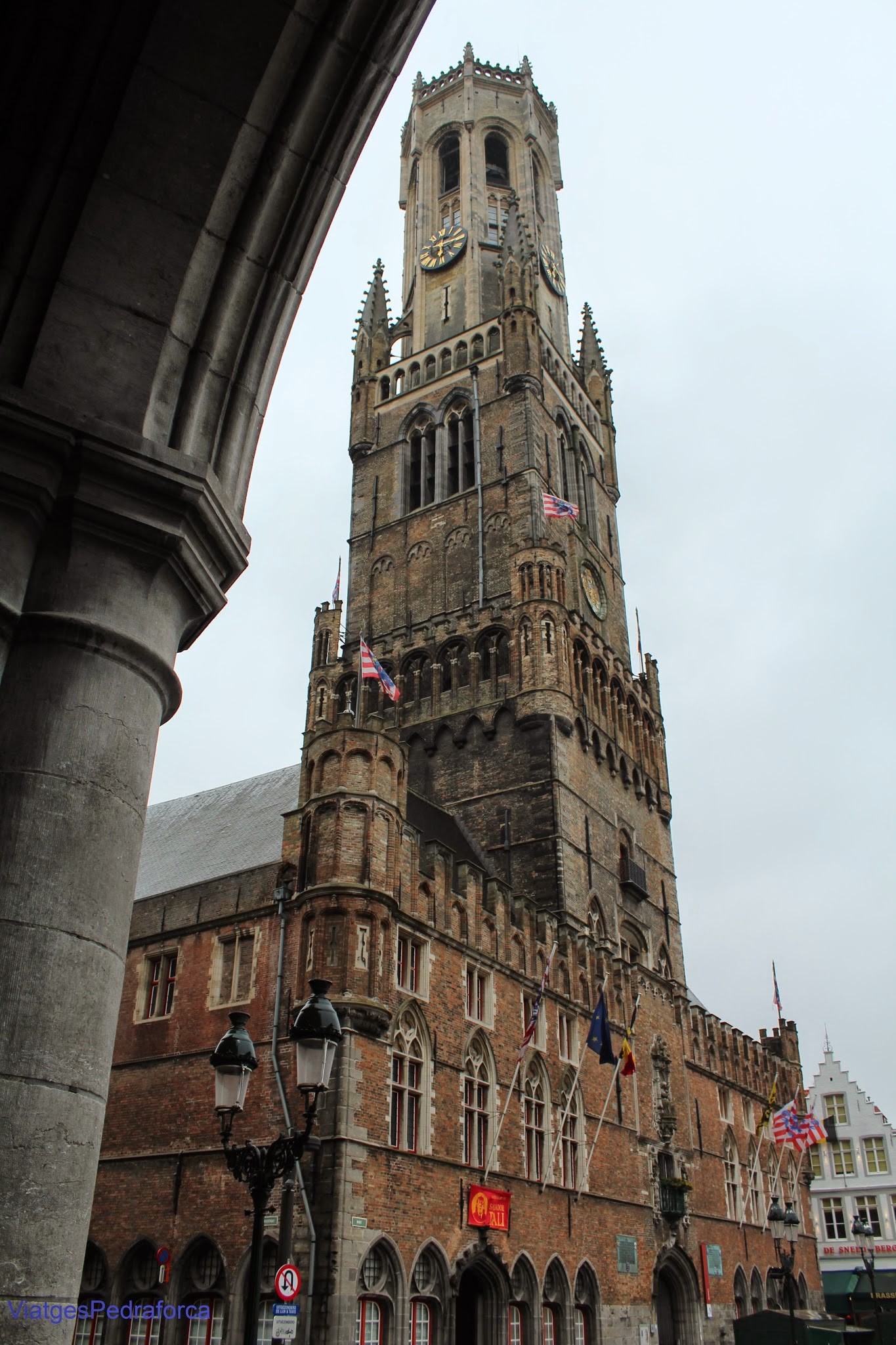 Belfort de Bruges, Brugge, Flandes, Belgica