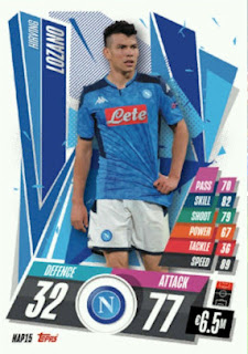 Topps Match Attax 2020-2021 SSC Napoli Set