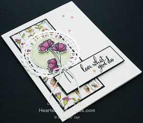 Heart's Delight Cards, Love What You Do, Share What You Love Suite, Any Occasion Card, Stampin' Up!