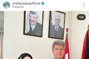 Shella Saukia Crazy Rich Aceh Asal Gayo, Sumbang Bantuan Untuk Palestina Uang Rp 1 Miliar