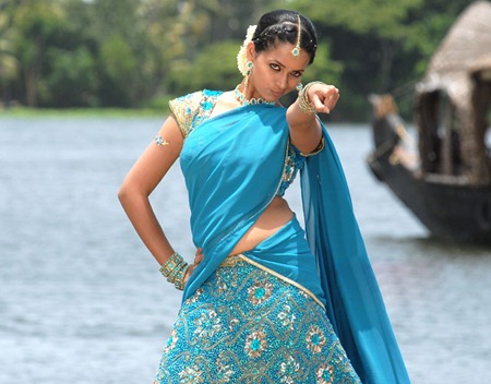 Hot Model Bhavana Wallpapers in Saree : Actress Bhavana Photos Gallery