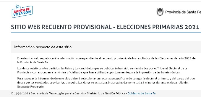 PASO: ¿Dónde seguir los resultados oficiales a partir de las 18 hs?