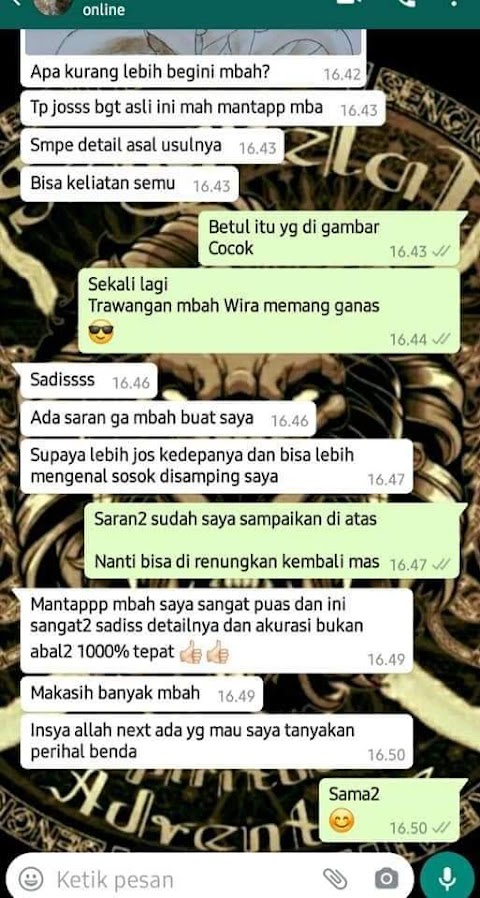 Testimoni trawangan 23 Agustus 2020