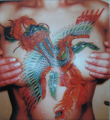 peacock tattoo