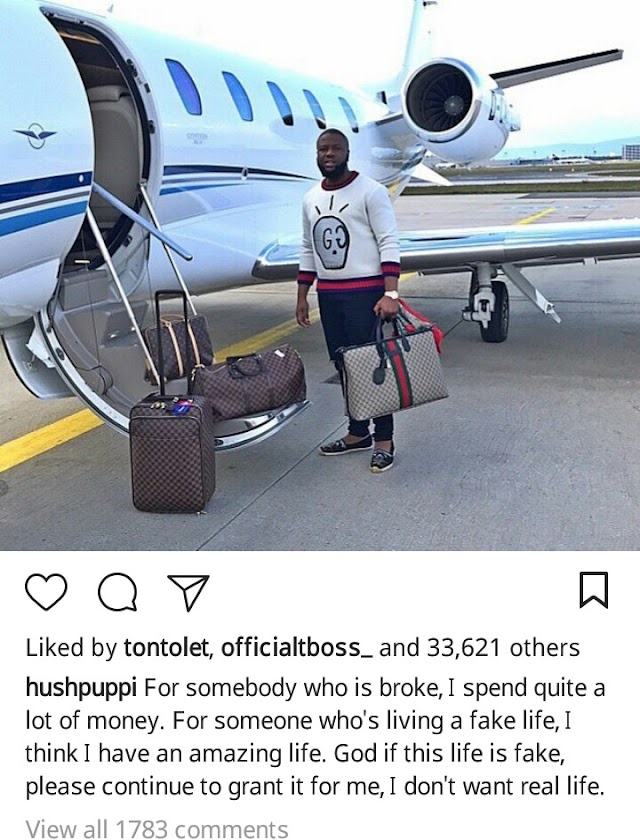 GOD 'IF THIS LIFE IS FAKE '  "I DONT WANT A REAL LIFE" - HUSHPUPPI