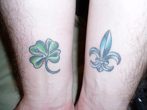 Fleur De Lis Tattoos Designs For Women