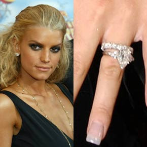 Nick Lachey Diamond Engagement Ring