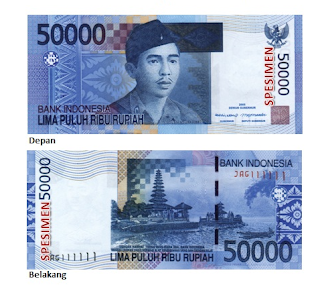 Gambar Uang 50 Ribu Rupiah